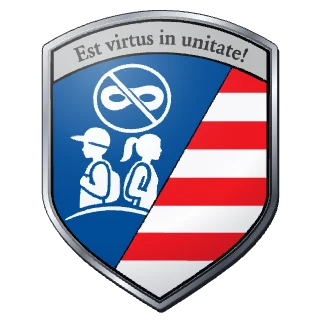 Bűnmegelőzési és Ifjúságvédelmi Csoport címere